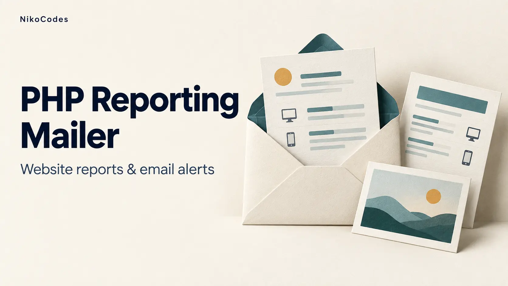 PHP Reporting Mailer