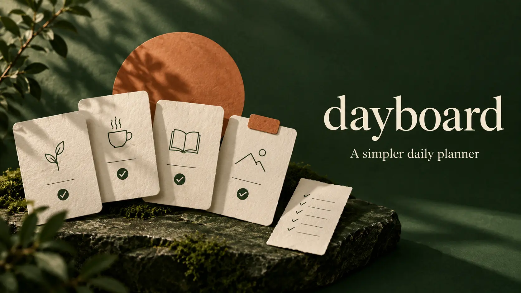 dayboard — a simple daily planner